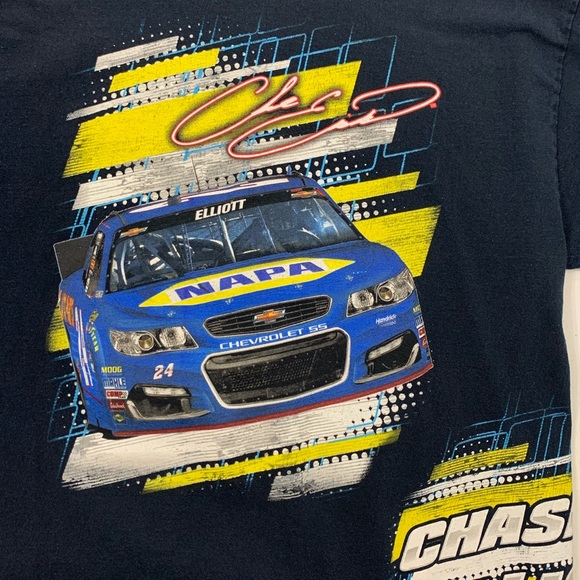 Nascar Chase Elliot Wrap Around Graphic Shirt - L - Picture 2 of 8